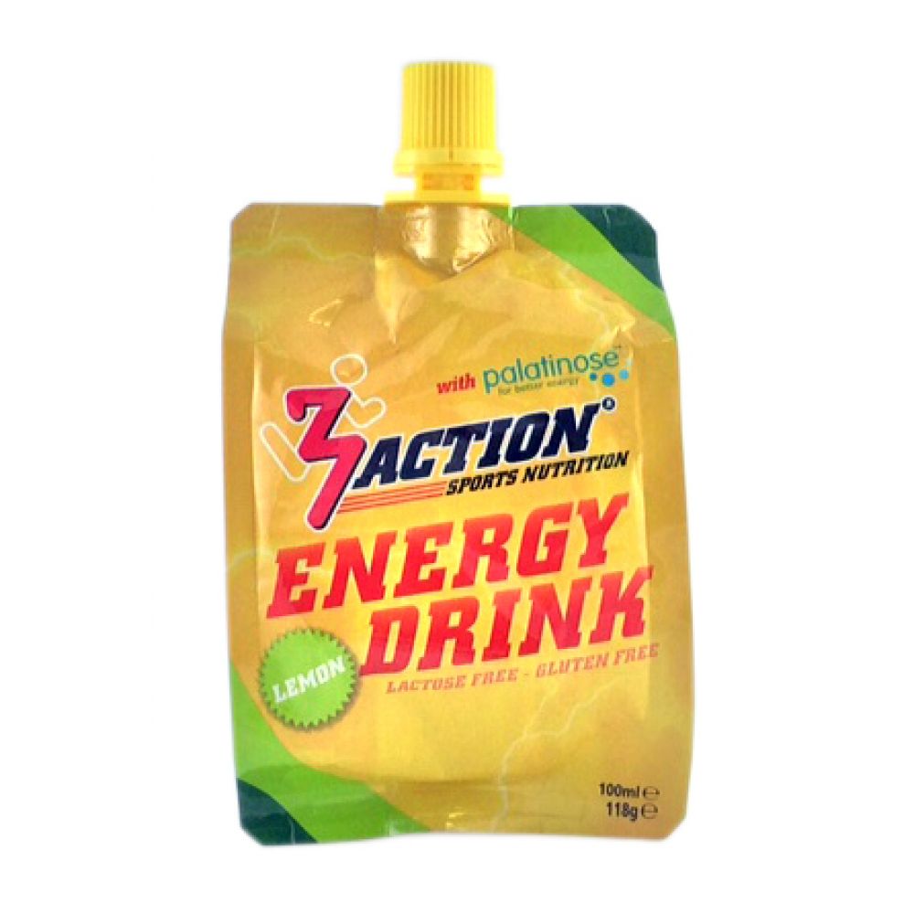 3Action Energy Drink 100ml - Lemon  (5+1 GRATIS)